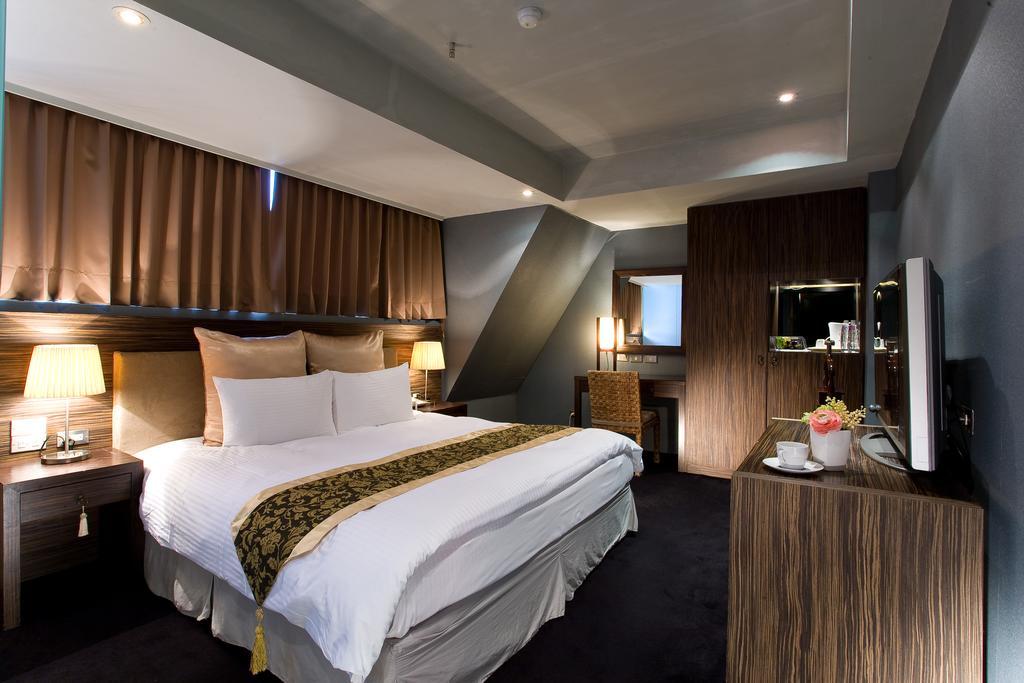 H.M.Hotel Cidade de Hsinchu Quarto foto